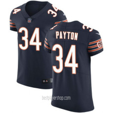 Walter Payton Chicago Bears Mens Elite Team Color Vapor Navy Jersey Bestplayer